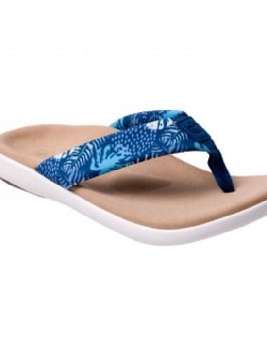 spenco Shoes - Spenco Victoria Women's Memory Foam Supportive Sandal Tropical Blue